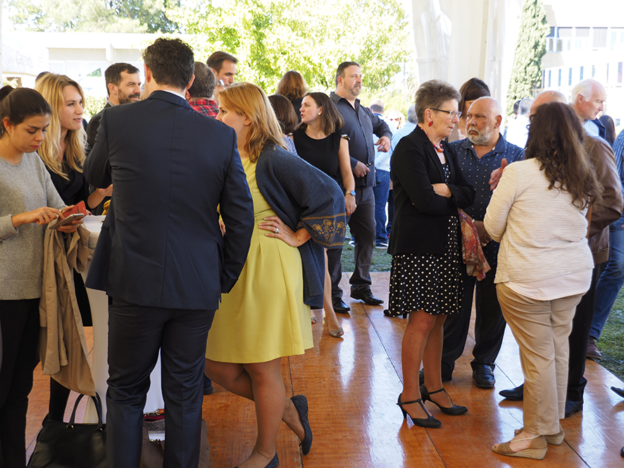 Invités de l'inauguration