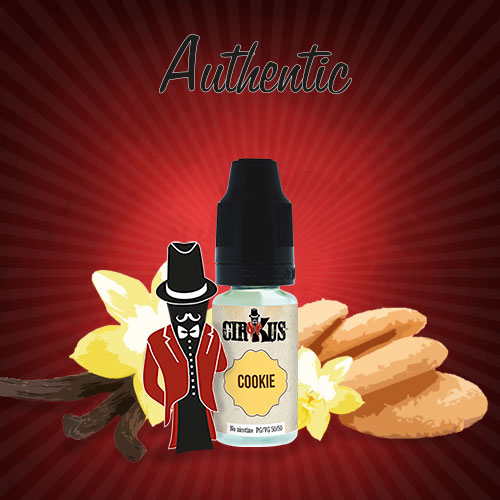 Authentic Cirkus E-liquid - Cookie