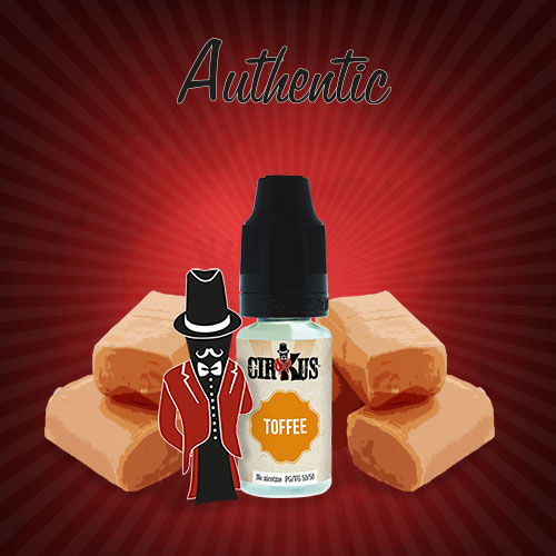 Authentic Cirkus E-liquid - Toffee