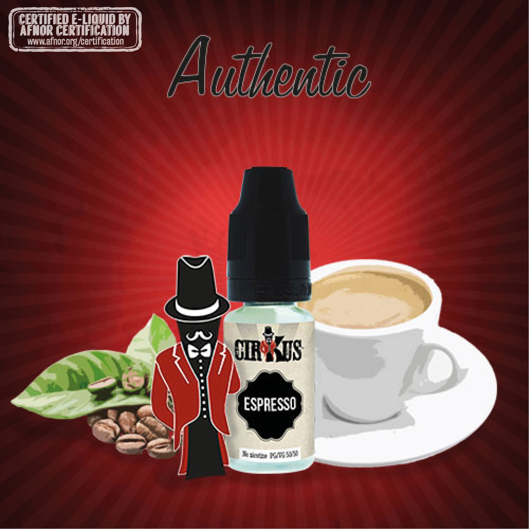 Authentic Cirkus E-liquid - Espresso