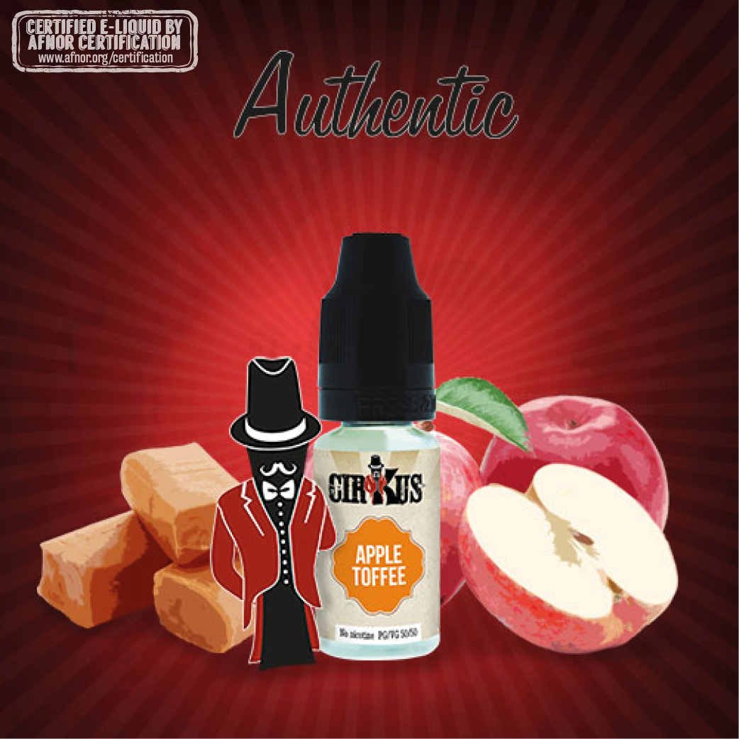 Authentic CirKus E-Liquid - Apple Toffee