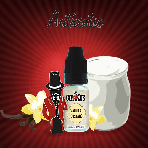 Authentic CirKus E-Liquid - Vanilla Custard