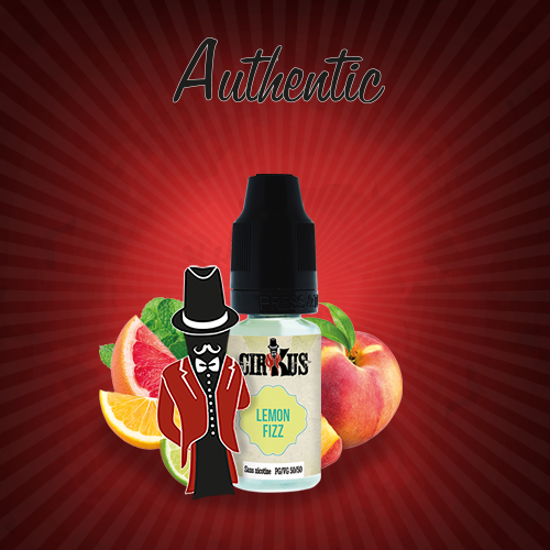 Authentic Cirkus E-liquid - Lemon Fizz