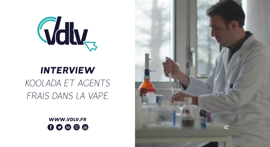 Koolada et agents frais dans la vape