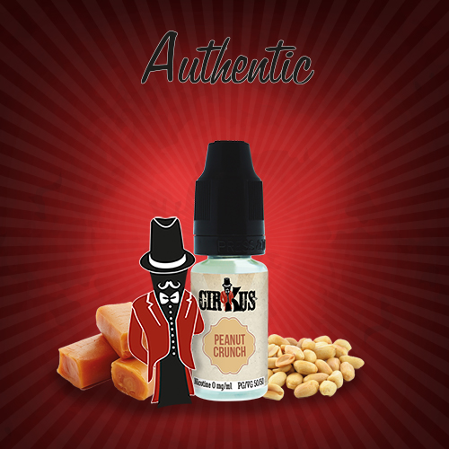 Authentic Cirkus E-liquid - Peanut Crunch