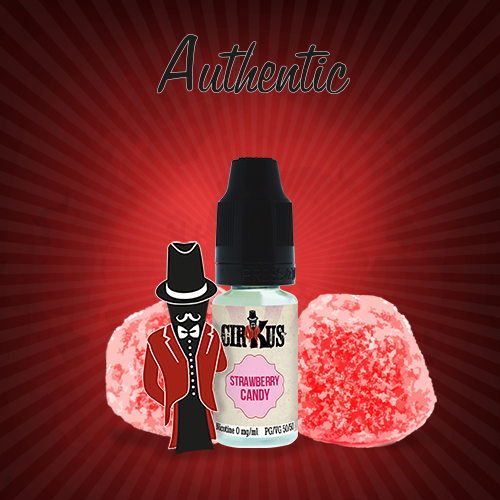 Authentic Cirkus E-liquid - Strawberry Candy