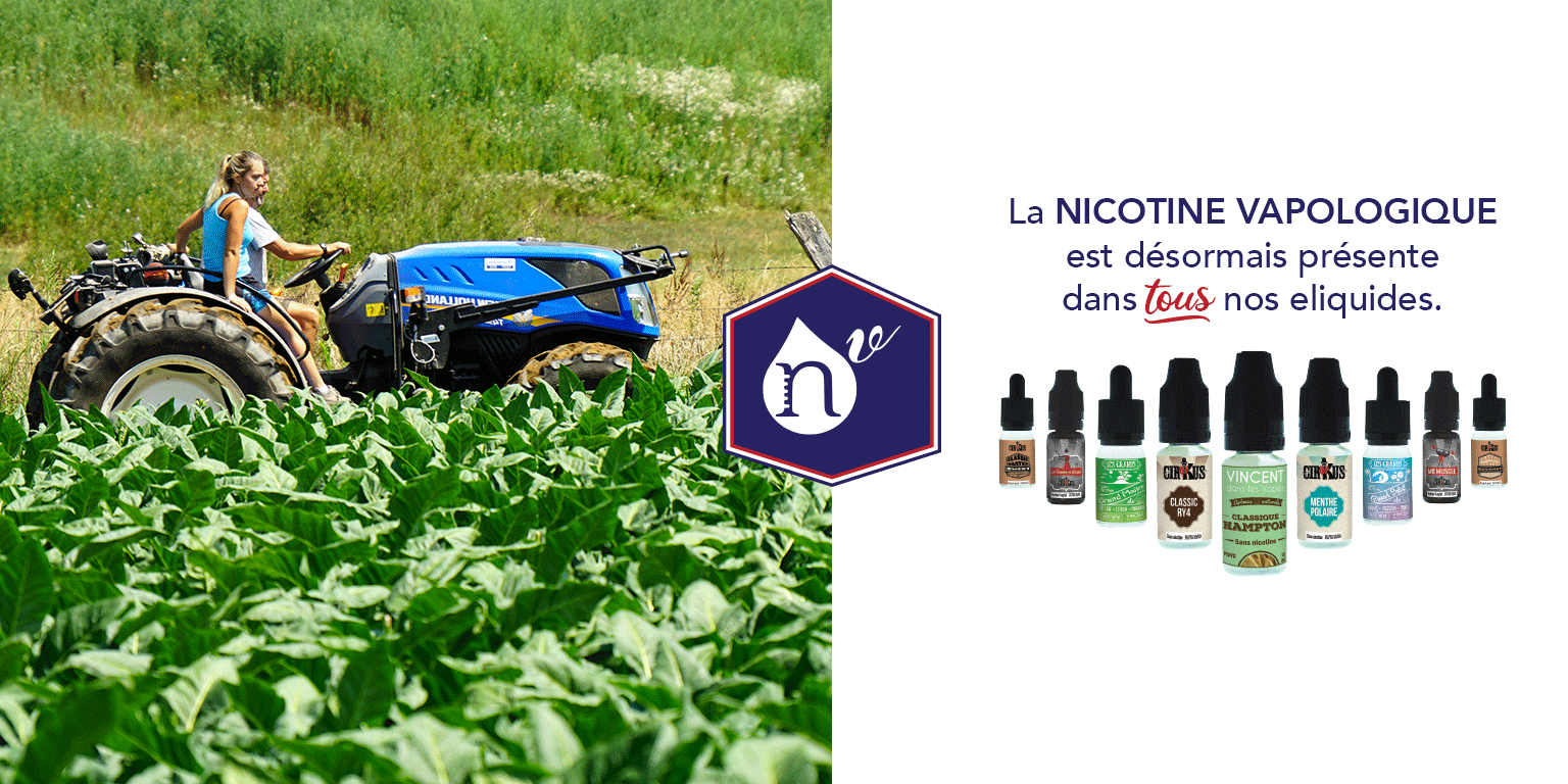 Communiqué : VDLV étend l’utilisation de sa Nicotine Vapologique à TOUS ses e-liquides