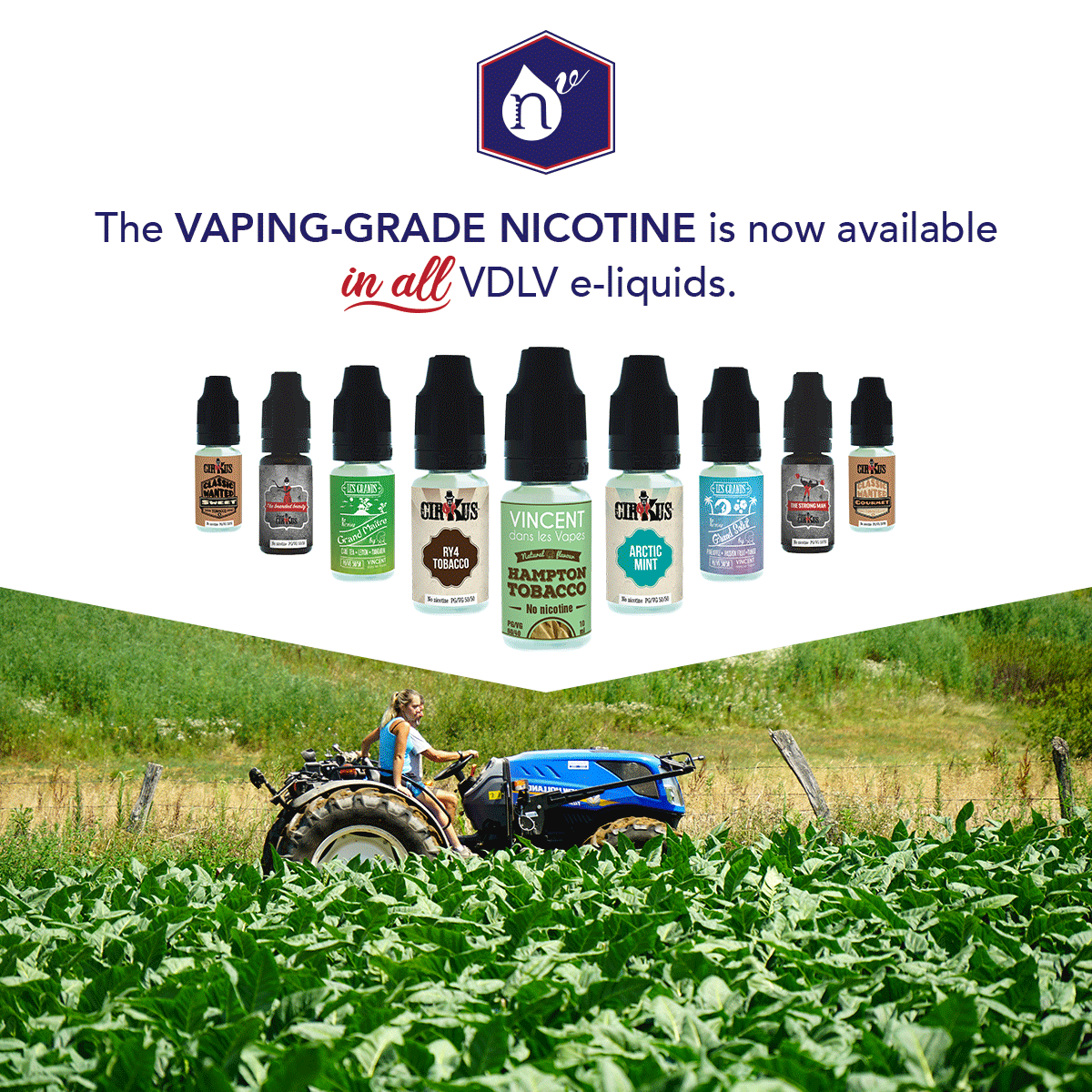 VDLV, n°1 European producer of Vaping-Grade Nicotine