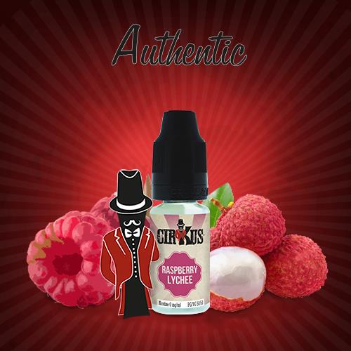 Authentic Cirkus E-liquid - Raspeberry Lychee