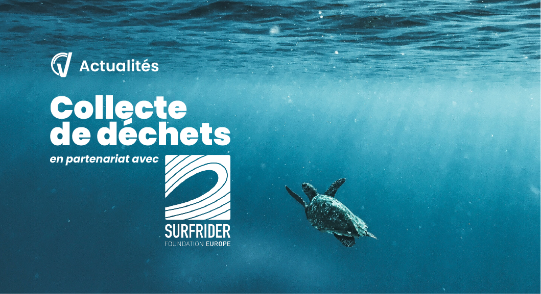 Collecte de déchets en partenariat avec surfrider europe