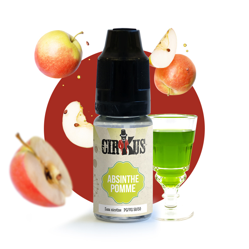 E-liquide Authentic Cirkus - Absinthe Pomme