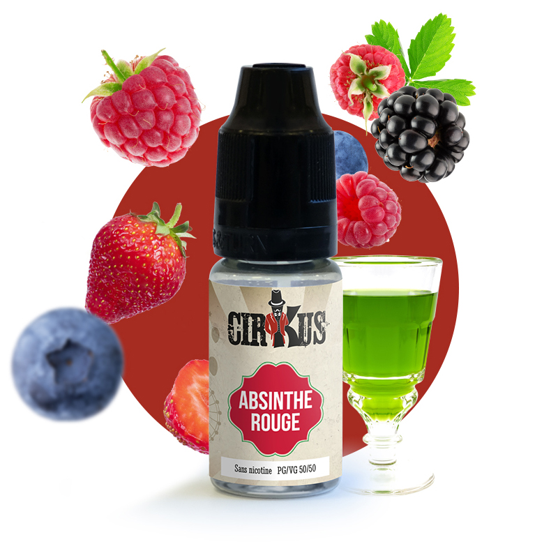 E-liquide Authentic Cirkus - Absinthe Rouge