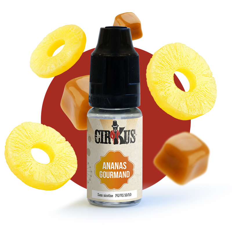E-liquide Authentic Cirkus - Ananas Gourmand