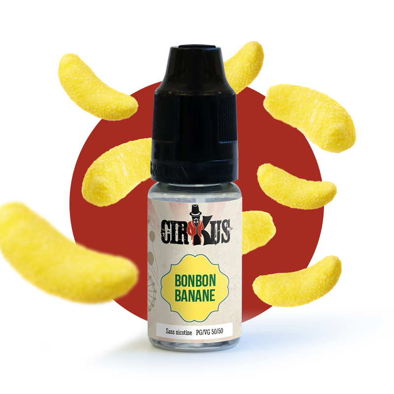 E-liquide Authentic CirKus - Bonbon Banane