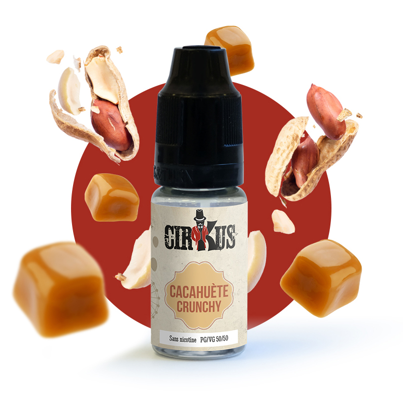 E-liquide Authentic CirKus - Cacahuète Crunchy