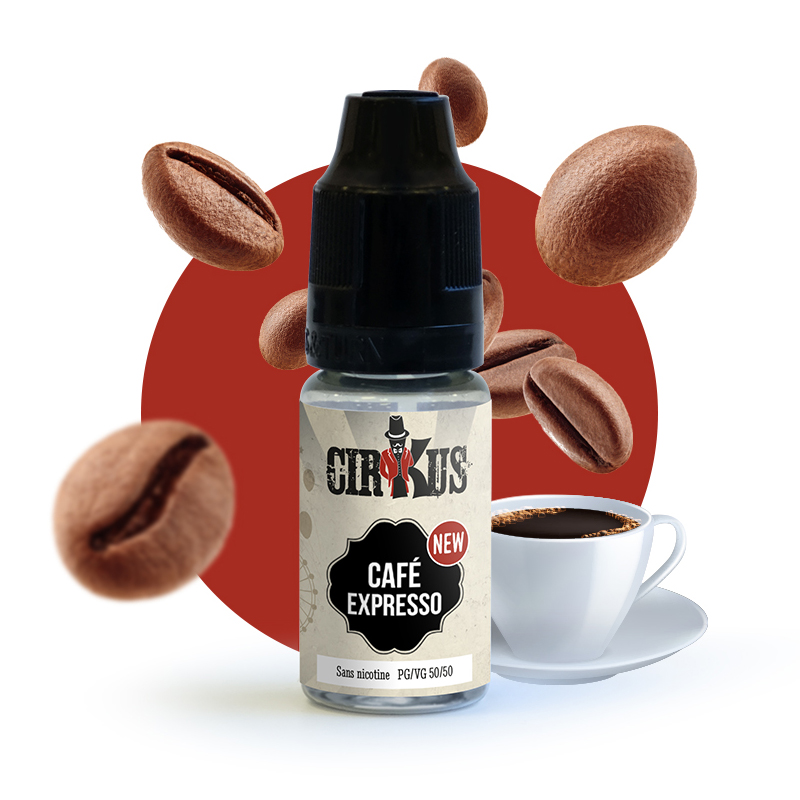 E-liquide Authentic CirKus - Café Expresso