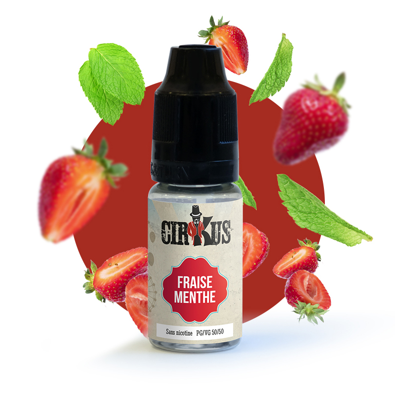 E-liquide Authentic Cirkus - Fraise Menthe