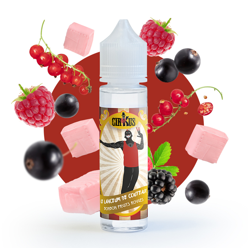 Prêt à Booster Black CirKus - Le lanceur de couteaux (40 ou 50 ml)