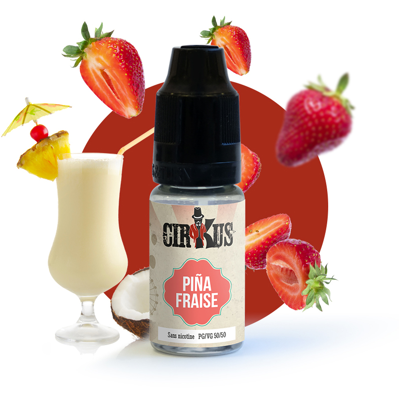 E-liquide Authentic CirKus - Pina Fraise