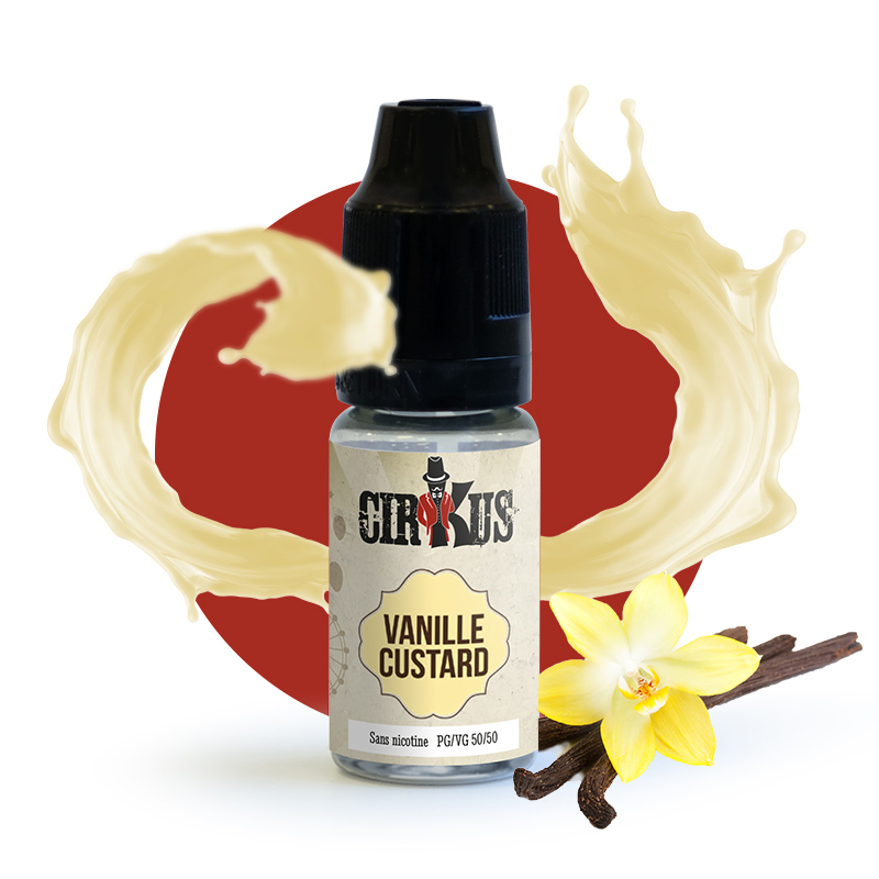 E-liquide Authentic CirKus - Vanille Custard