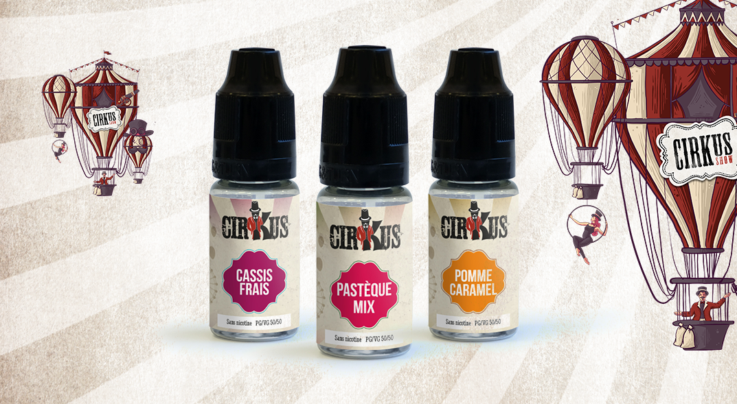 Les E-Liquides de CirKus®