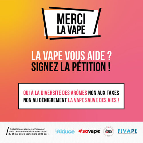 PopuUp Merci La Vape