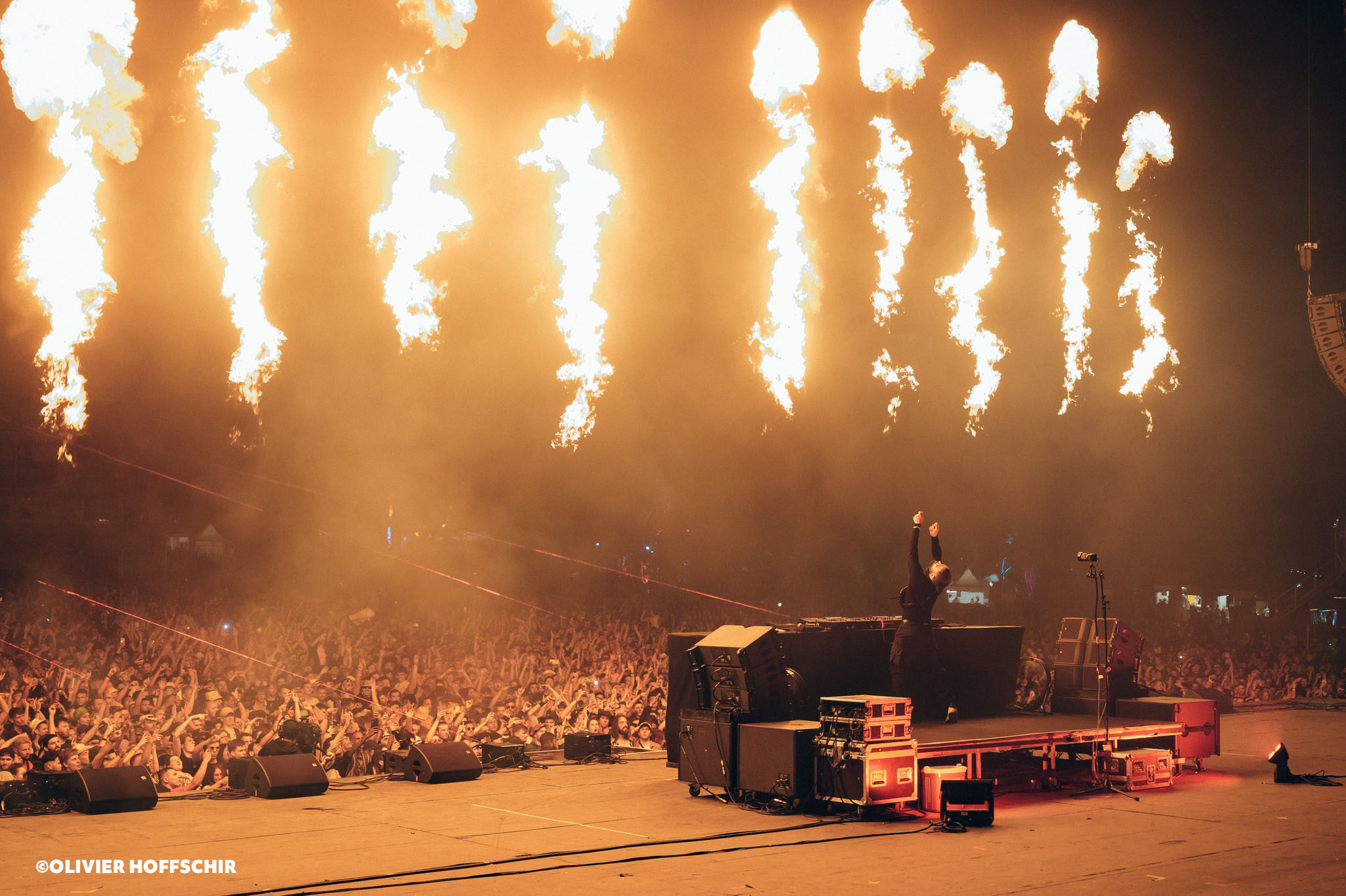 Skrillex sur la Grande Scène des Eurockéennes 2023