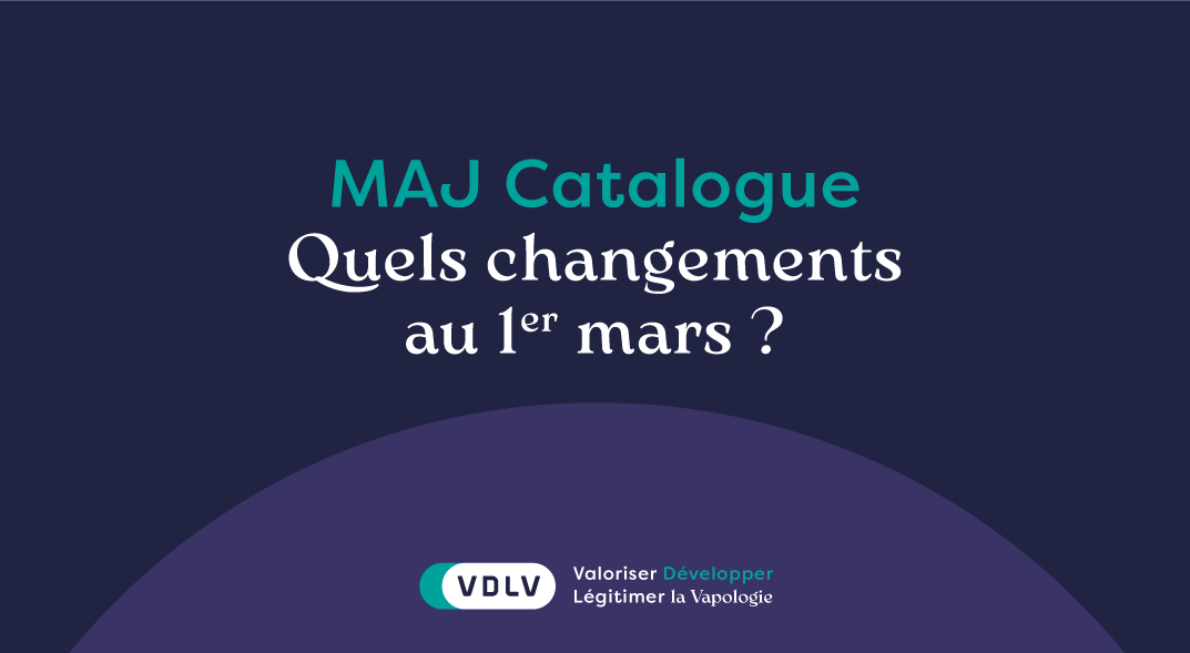 Mise à jour catalogue produits au 1er mars 2024