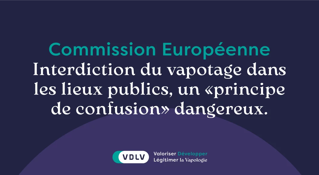 Interdiction du vapotage dans les lieux publics