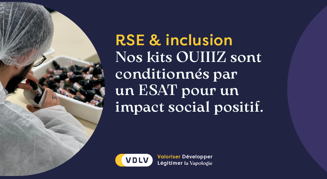 VDLV s’engage pour l’inclusion : les kits OUIIIZ by VDLV conditionnés par un ESAT