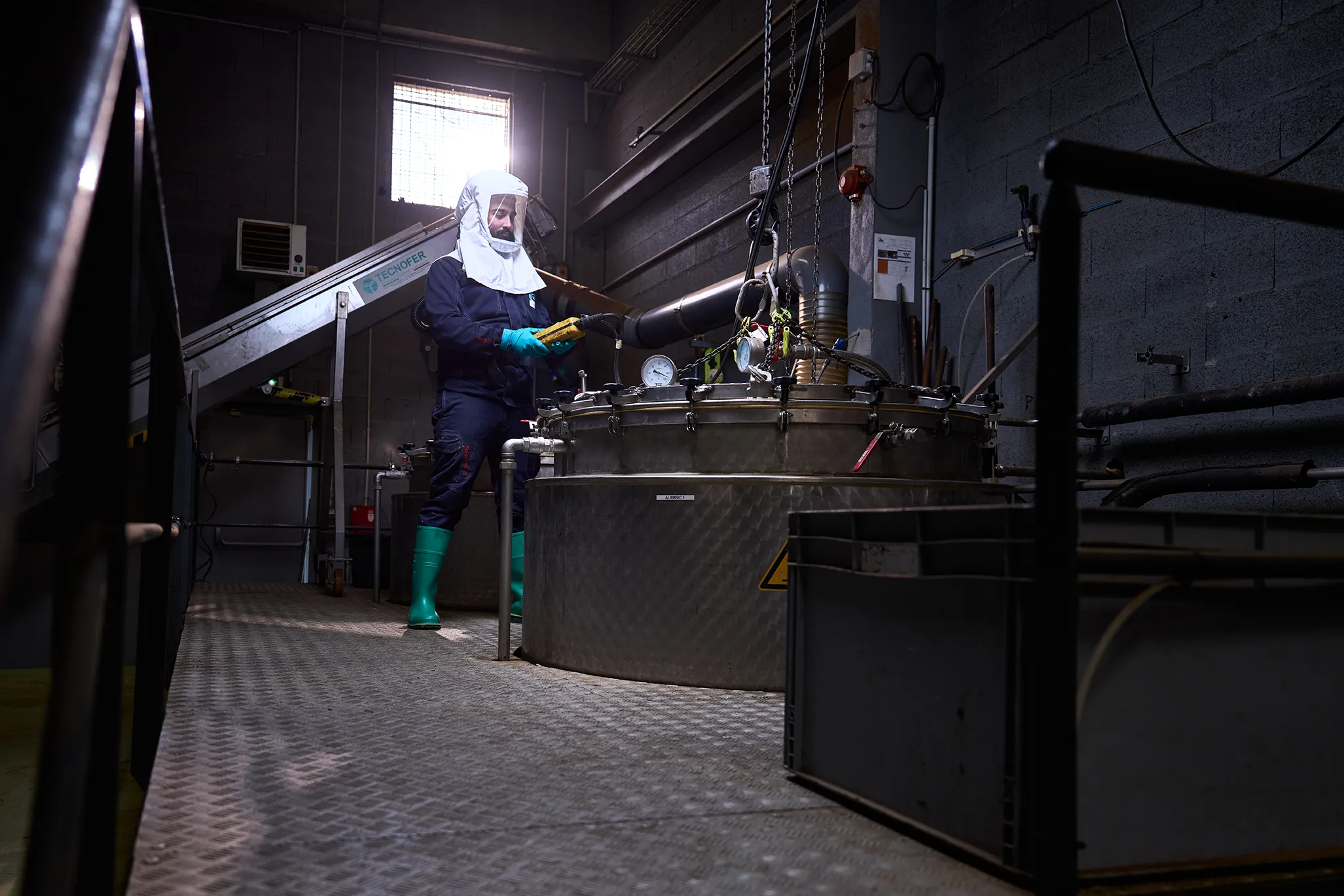 Usine de chimie verte