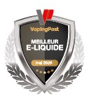 Badge e-liquide du mois vaping post