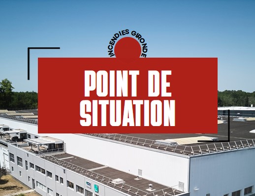 Incendies Gironde communiqué